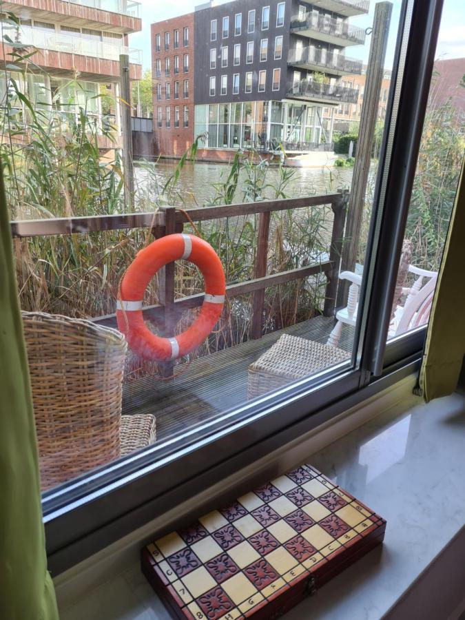 Great Canal Studio - Water View & Free Parking Амстердам Екстериор снимка
